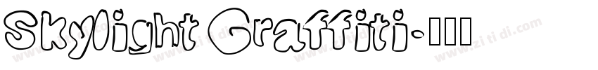 Skylight Graffiti字体转换
